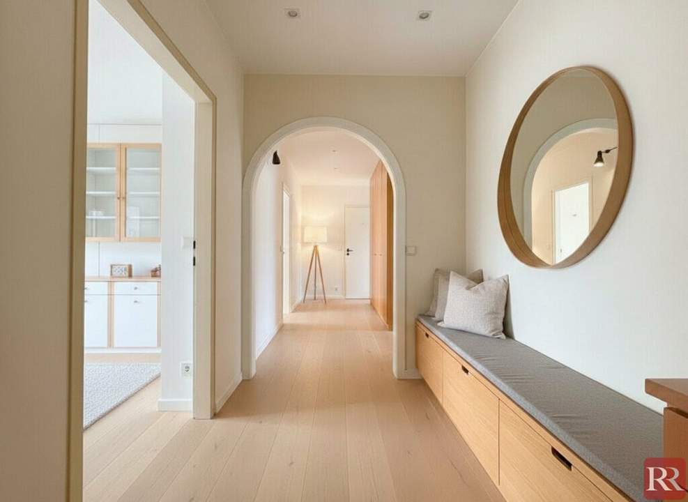 Gepflegte 4-Zimmer-Wohnung in Ruhelage mit Loggia