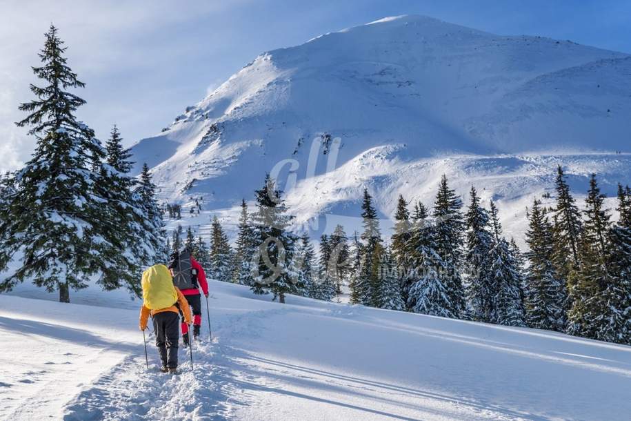 Freizeitwohnsitz-Ski in/Ski Out- Grundstück für 2 baugenehmigte Chalets in St Oswald/Bad Kleinkirchheim, Grund und Boden-kauf, 795.000,€, 9546 Spittal an der Drau