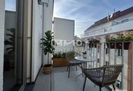 BEIM DONAUUFER: Helle 2-Zimmer-Wohnung mit Westbalkon in zentraler Lage