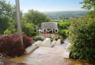 Fernblick Refugium am Hexenberg – Exklusive Architektenvilla in Besthanglage mit Schwimmteich und Gästehaus