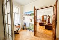 PRACHTVOLLE ALTBAUETAGE, 7-Zimmer-Wohnung in 1040 Wien - Perfekte Mischung aus Eleganz und Komfort