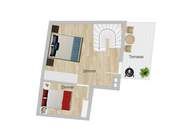 Neubauprojekt Oberlaa - Wohnen, wo Lebensqualität zu Hause ist! Top 04: 4-Zi.-Maisonette mit Dachterrasse!