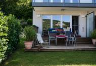 Stilvolle Gartenwohnung mit beeindruckendem Weitblick