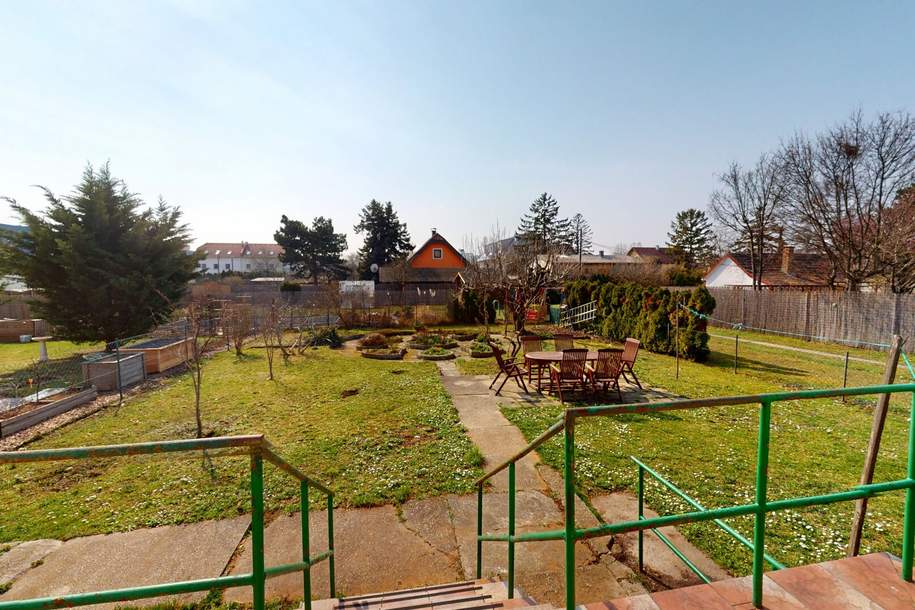 Renovierungsbedürftiges Einfamilienhaus mit großem Garten in Kagran, Haus-kauf, 449.000,€, 1220 Wien 22., Donaustadt