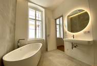 WIEN MITTE: Charmante, generalsanierte 4 Zimmer Altbauwohnung mit großzügiger Loggia