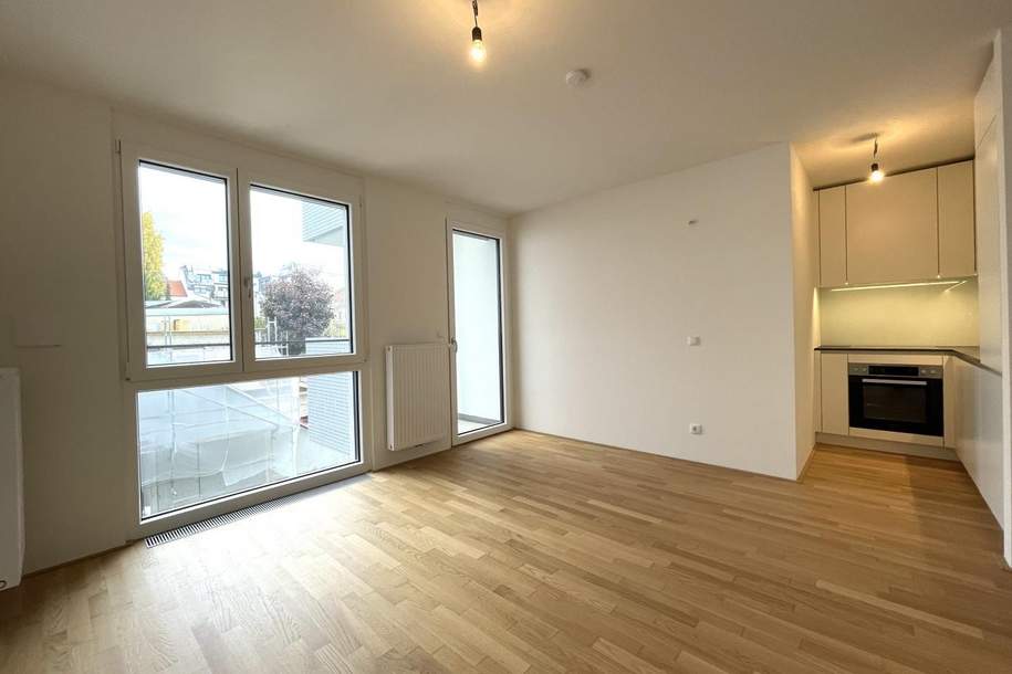 Hofseitiger Balkon!!! Top-Ausstattung!!! Hochwertige Neubauwohnung in der Arnethgasse!!!, Wohnung-miete, 1.149,01,€, 1160 Wien 16., Ottakring