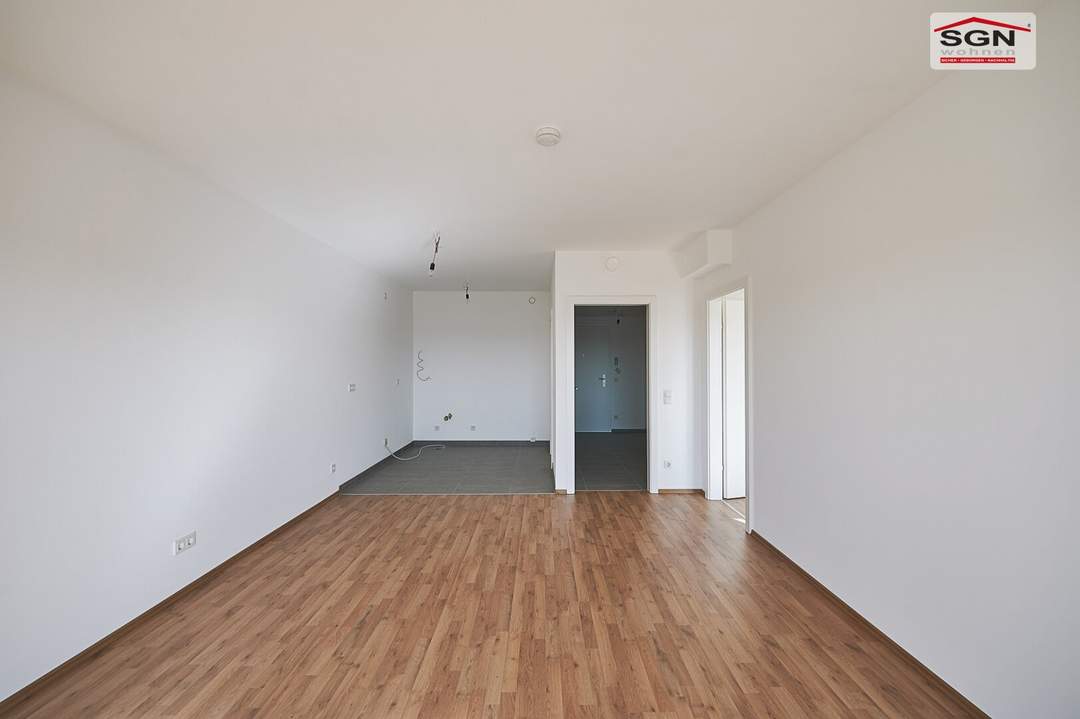 Heizkoten inkludiert! Moderne 2-Zi-Genossenschaftswohnung mit Balkon & Stellplatz in Seefeld-Kadolz