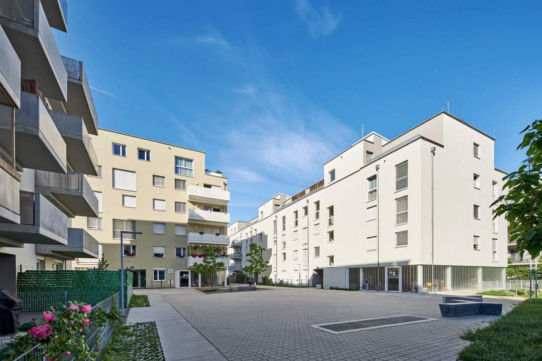 Q11 Leben in Simmering - Schöne 1-Zimmer-Wohnung mit Balkon und Deckenkühlung!