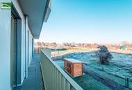 Perfekt aufgeteilte 3.Zimmer-Wohnung mit Blick ins Grüne - Provisionsfreier Erstbezug im grünen "Hirschfeld"