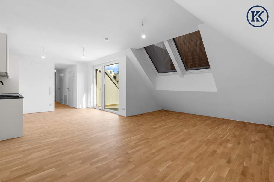 2-Zimmer-Erstbezug in Kagran – Top Lage & ca 26 m² Sonnenterrasse mit modernem Komfort!, Wohnung-kauf, 479.000,€, 1220 Wien 22., Donaustadt