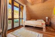 Gemütliches Jagdhaus mit Bergpanorama