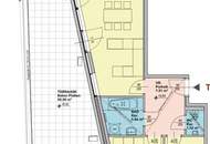 Terrassentraum zwischen Donauzentrum und Alter Donau - 3-Zimmer inkl. Klimaanlage und Einbauküche -