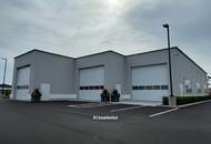 LKW Werkstatt/Halle PROVISIONSFREI!! mit 2 gut beleuchteten Dachkuppeln und Sektionaltor 25m lang T3