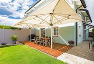 Äußerst gepflegte Doppelhaushälfte mit Doppelcarport, Klimaanlage und viel Stauraum
