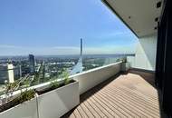 DANUBEFLATS. 40 Etage inkl. 30m2 Balkon - The one and only: Einmalig inkl. Wellness and Swimming Pool