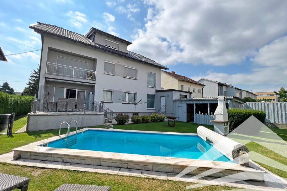 Pasching/Langholzfeld: Gartenwohnung mit Pool & Terrasse in begehrter Lage, Wohnung-kauf, 449.000,€, 4061 Linz-Land