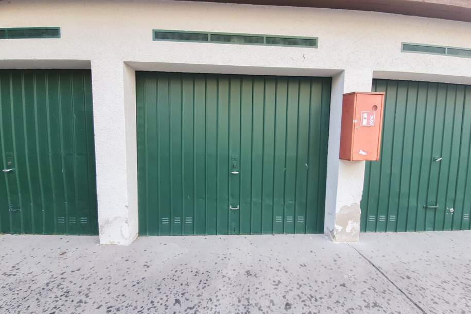Garagenbox unbefristet zu mieten - Nähe Floridsdorfer Spitz und Bahnhof Floridsdorf, Kleinobjekte-miete, 175,40,€, 1210 Wien 21., Floridsdorf