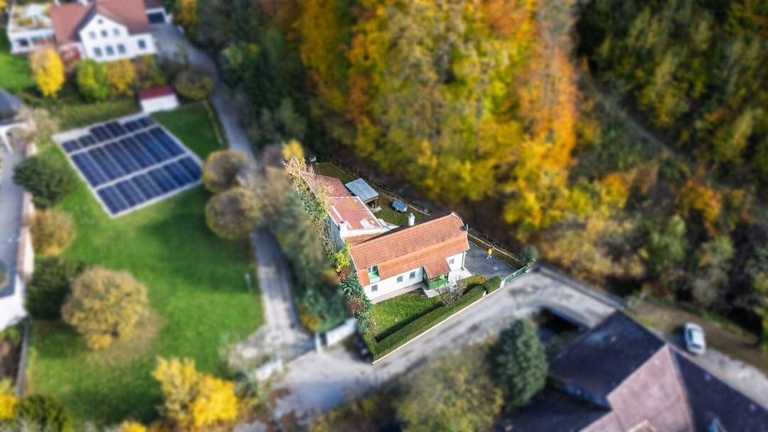 Ein/Zweifamilienhaus * teilweise renoviert * direkt am Wald gelegen * Ruhelage