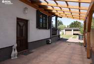 Schöne, ruhige Liegenschaft in guter Nachbarschaft - 145m² Wfl., 4,5 Zi., Doppelgarage, Carport, Keller und Pool!
