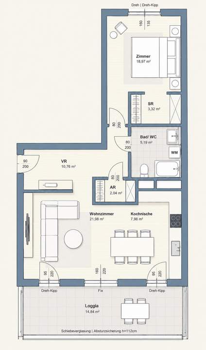 Urban Living | 2 Zimmer in Top Lage