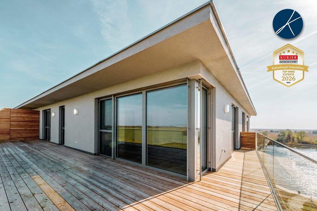 Provisionsfreie 2 Zimmer Dachgeschoßwohnung mit Pool- und Seezugang im Seepark Oggau!