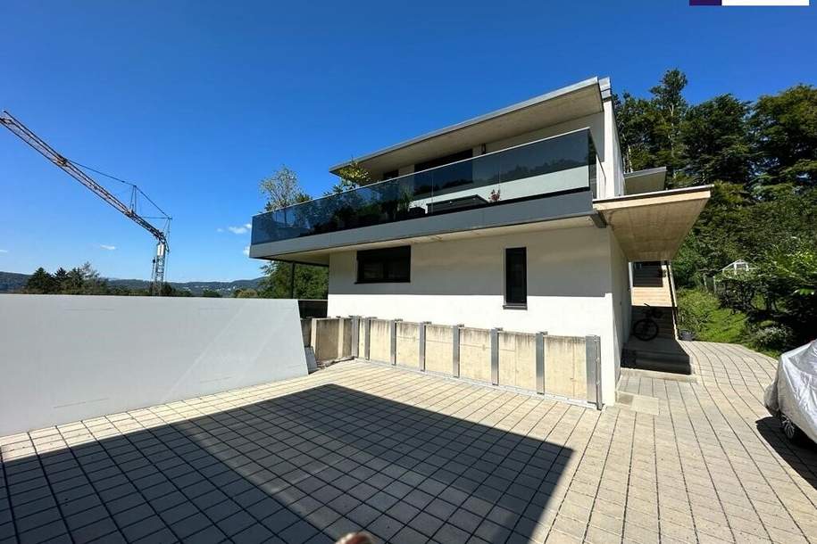 TOP EXKLUSIVE HAUSETAGE MIT SONNEN und AUSSICHTSLAGE! RUHEOASE + EINZIGARTIGE SÜD-WEST-TERASSE! 2 TIEFGARAGENPLÄTZE +  360° VIDEO-RUNDGANG!! EINMALIGE CHANCE!, Wohnung-kauf, 579.000,€, 8045 Graz(Stadt)