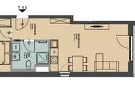 Moderne 2-Zimmer Wohnung mit Balkon