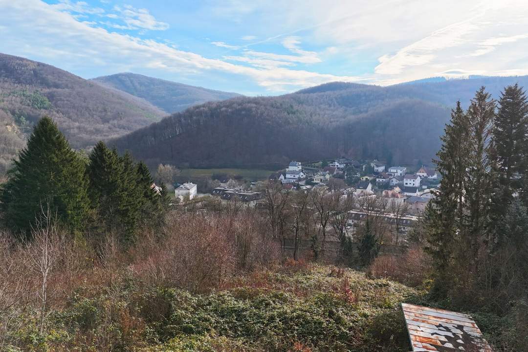 Baugrund in Südlage am Sagberg - Panoramablick!