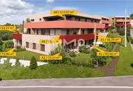 Ideale 2-Zi Gartenwohnung in den STADTTERRASSEN PEUERBACH - provisionsfrei! ** JETZT FRÜHKÄUFER-RABATT!**