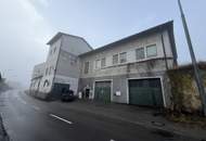 Projektliegenschaft mit Hallen im Erdgeschoss und Büroflächen im Obergeschoss