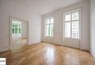 Erstbezug: helle 4-Zimmer-Altbau-Wohnung im 1. OG (ohne Lift)