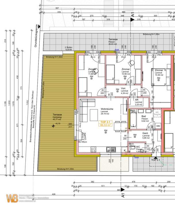 BESTER PREIS !! wunderschöne 4 Zimmer Wohnung mit Terrasse