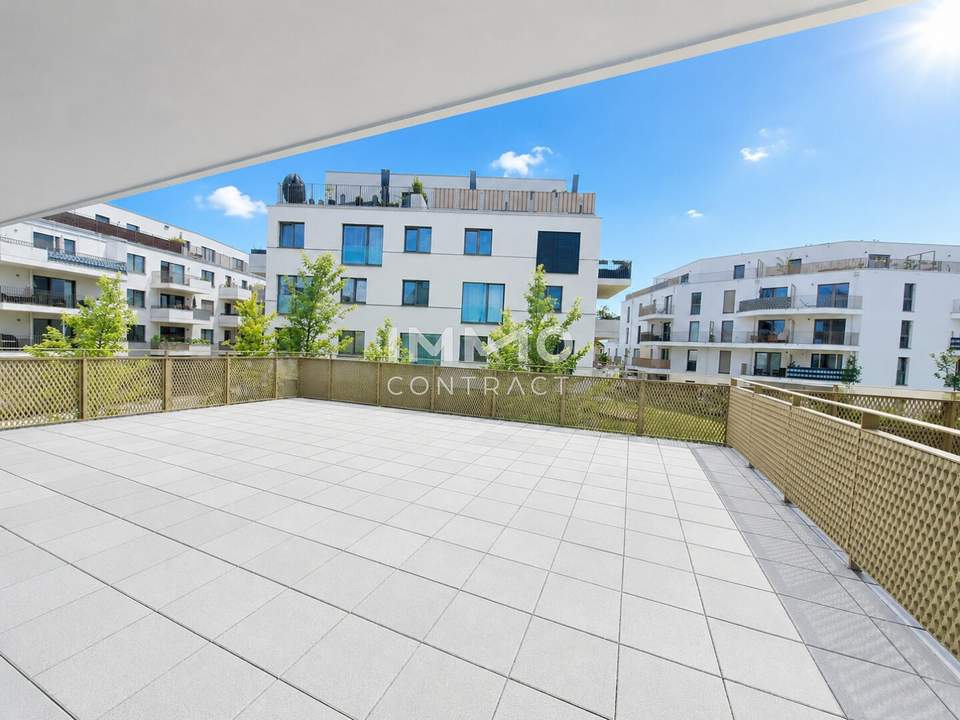 Erstbezug mit Wow-Faktor: 3-Zimmer-Wohnung mit ca. 69 m² Freiflächen im naturnahen Hirschfeld