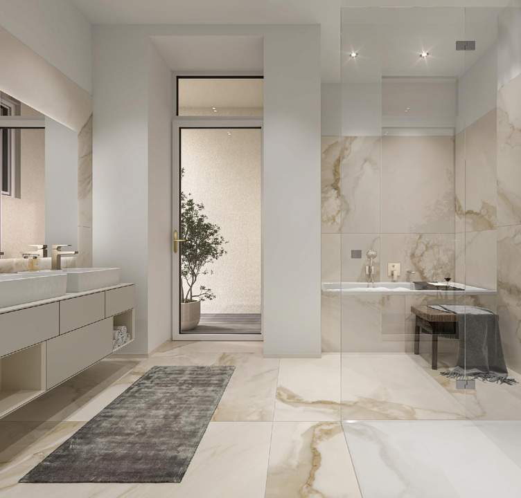 Helle Wohlfühloase mit Loggia