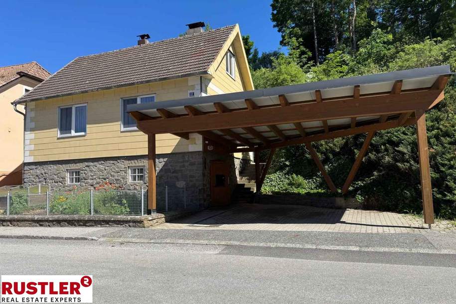 Entzückendes Einfamilienhaus in Randlage der Marktgemeinde Dobersberg mit Rehen als Nachbarn, Haus-kauf, 92.000,€, 3843 Waidhofen an der Thaya