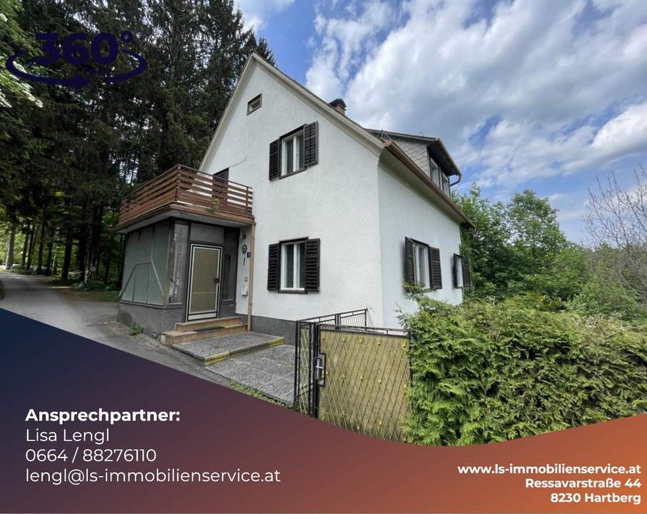 Renovierungsbedürftiges Haus in Waldrandlage – nahezu Alleinlage, perfekt für Naturliebhaber!