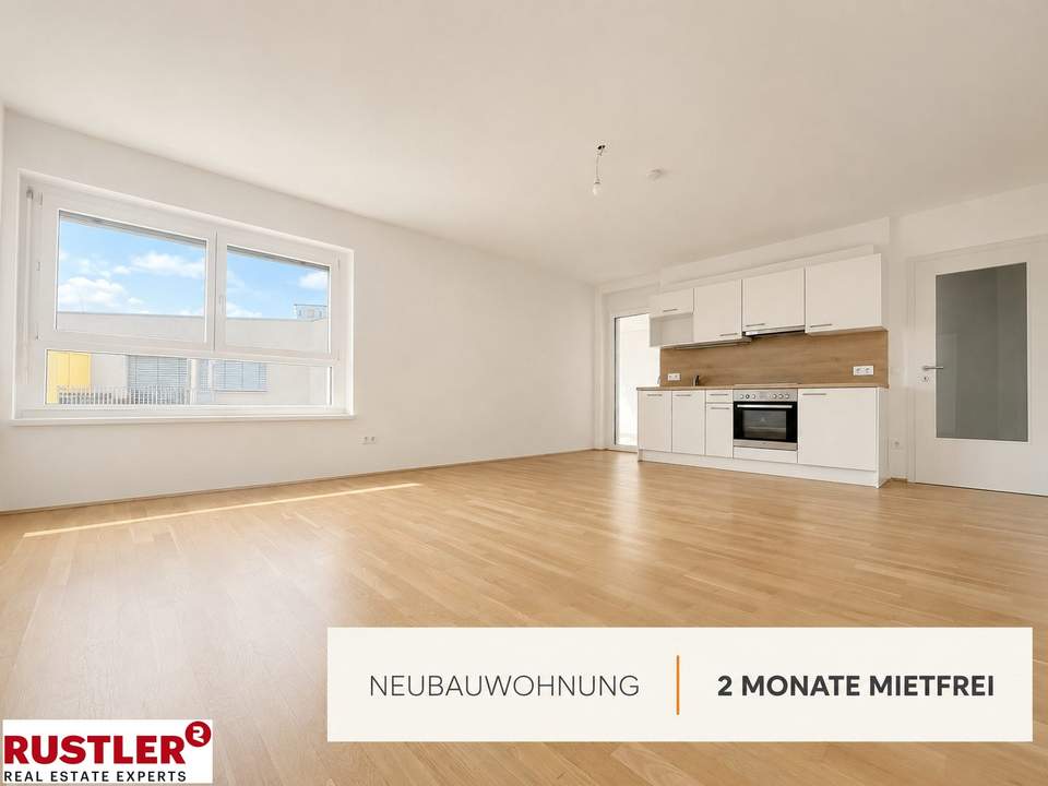 2-Zimmer-Wohnung mit Loggia – 2 MONATE MIETFREI!