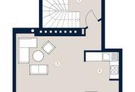 Sanierte Dachgeschoß-Maisonette mit Terrasse in begehrter Lage des 5. Bezirks