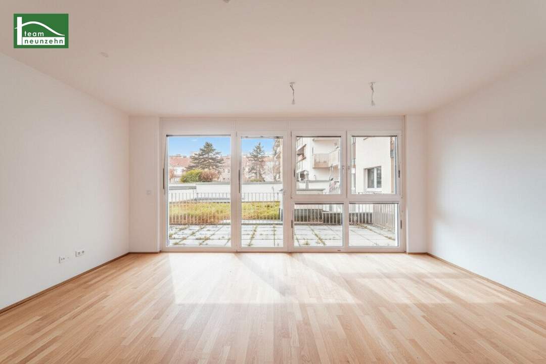 Optimal vermietbar! 3.5-Zimmer Wohnung in Hofruhelage und direkter Nähe zu U6 Floridsdorf mit großer Terrasse!