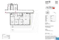 Top 4 Zimmergartenwohnung mit Terrasse Nähe Gasometer