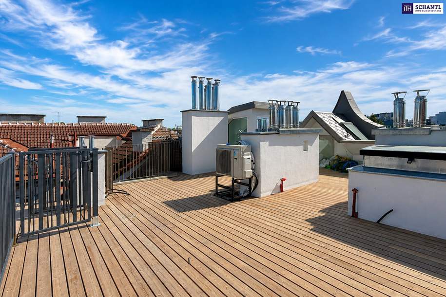 Lichtdurchfluteter Erstbezug mit großzügiger Dachterrasse – Hochwertige 2-Zimmer-Wohnung nahe Schönbrunn! Jetzt zugfreifen!, Wohnung-kauf, 499.000,€, 1120 Wien 12., Meidling