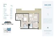 4-Zimmer-Wohnung mit vier Freiflächen