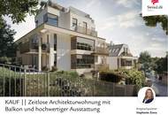 Zeitlose Architekturwohnung mit Balkon und hochwertiger Ausstattung