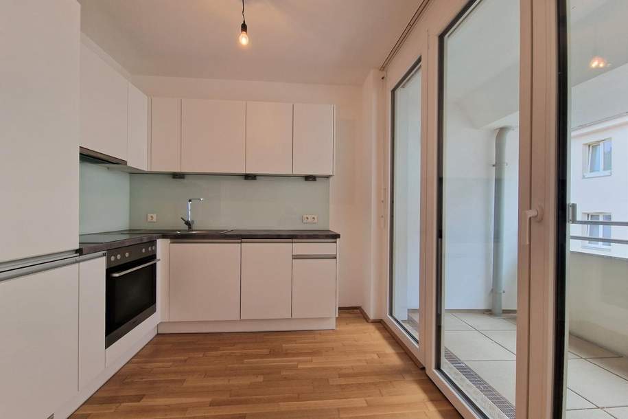 Oswaldgasse: Wunderschöne, helle Neubauwohnung mit Loggia, Wohnung-miete, 1.199,00,€, 1120 Wien 12., Meidling