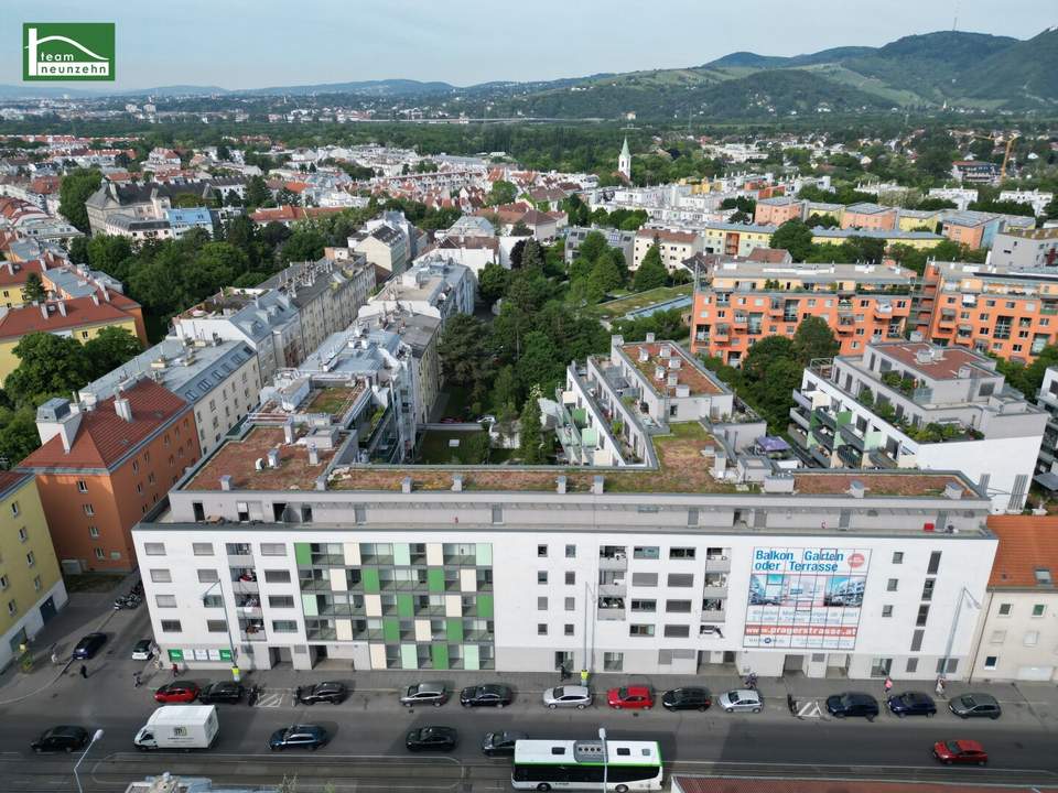 Hochwertige 2-Zimmer Wohnung an der Prager Straße! Top Infrastruktur, Straßenbahn, S-Bahn und Grünflächen in der Umgebung!