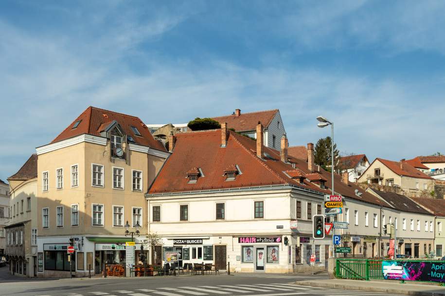 ZWEI KREMSER WAHRZEICHEN - EIN KAUFGEGENSTAND - ZWEI MEHRPARTEIENWOHNHÄUSER MIT ENTWICKLUNGSPOTENTIAL UND SOLIDER RENDITEMÖGLICHKEIT, Haus-kauf, 990.000,€, 3500 Krems an der Donau(Stadt)