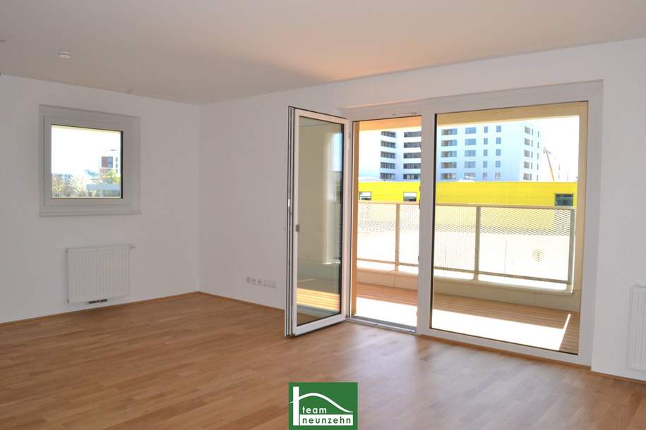 Sonnige Süd-West Wohnung mit 2 Terrassen nahe Trillerpark und S-Bahn! - RUHELAGE - JETZT ANFRAGEN, Wohnung-kauf, 449.000,€, 1210 Wien 21., Floridsdorf