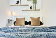 DANUBE FLATS | Möblierte 1,5-Zimmer-Wohnung mit Wienblick im 23. Stock | Fitness | Wellness | Pool