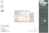 Provisionsfrei: Erstbezug - Balkonwohnung in luxuriöser Anlage mit Gemeinschaftsdachgarten und Palmenhaus