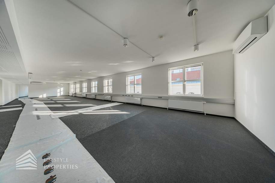 Erstbezug! Geräumiges 5-Zimmer Büro in Toplage, Gewerbeobjekt-miete, 6.416,40,€, 1010 Wien 1., Innere Stadt